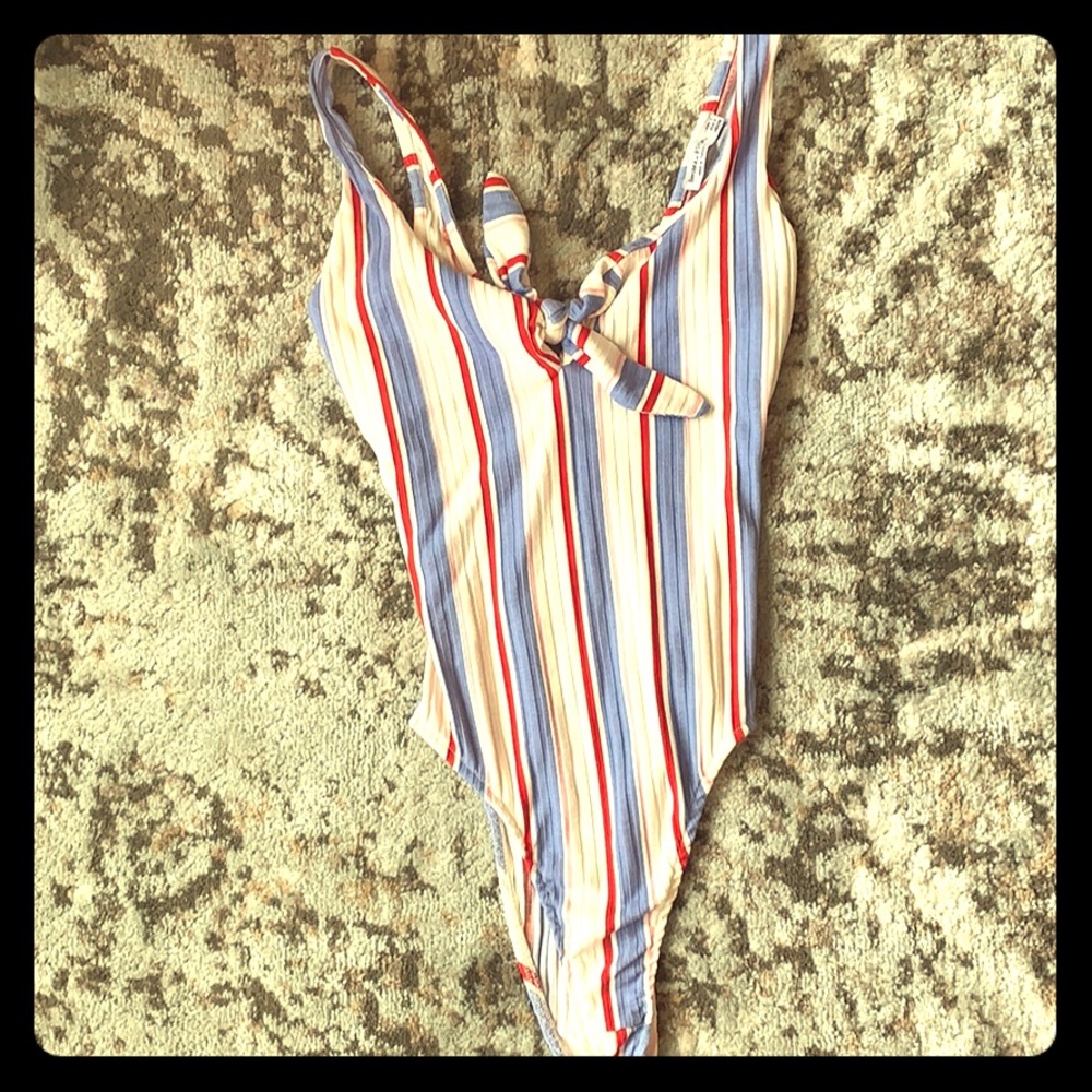 Adorable RW&B bodysuit